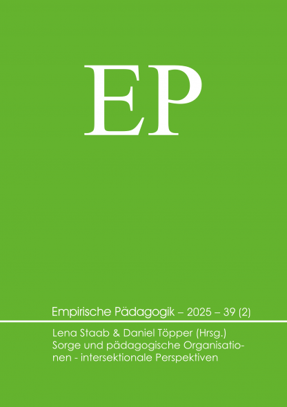 Front Cover EP. Großer Schriftzug EP auf grünem Hintergrund.